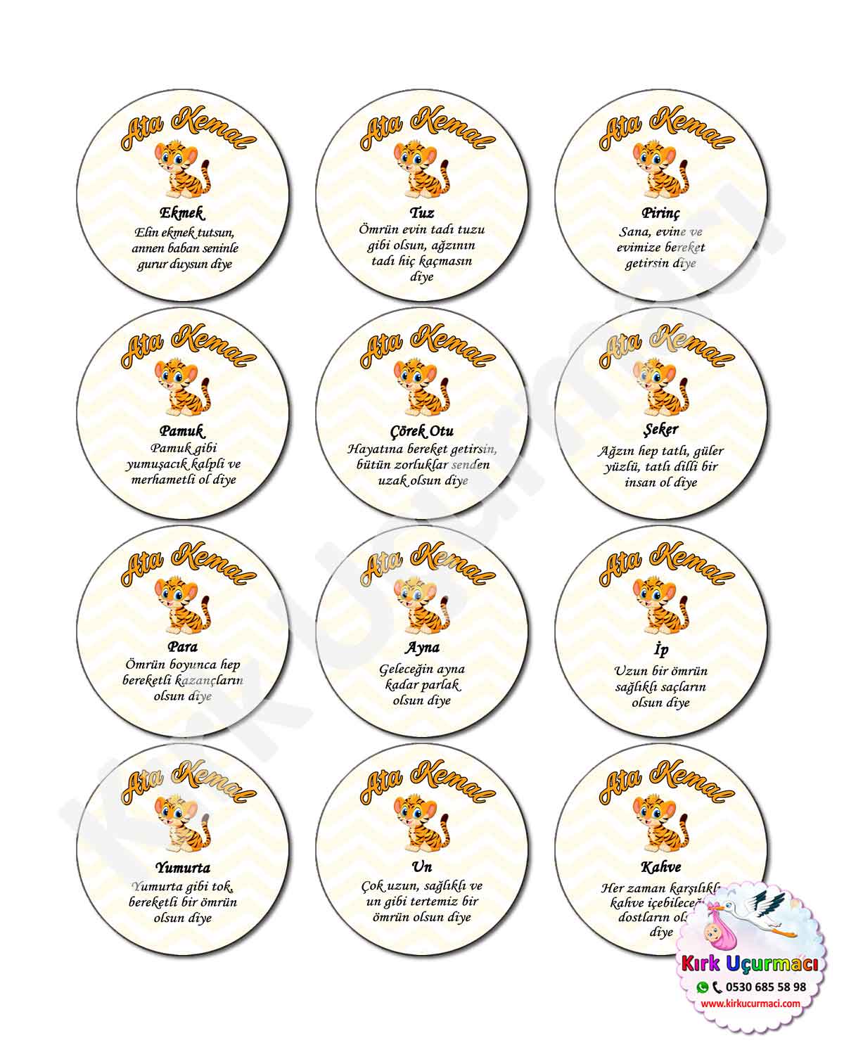 Kaplan - Kırk Etiketi