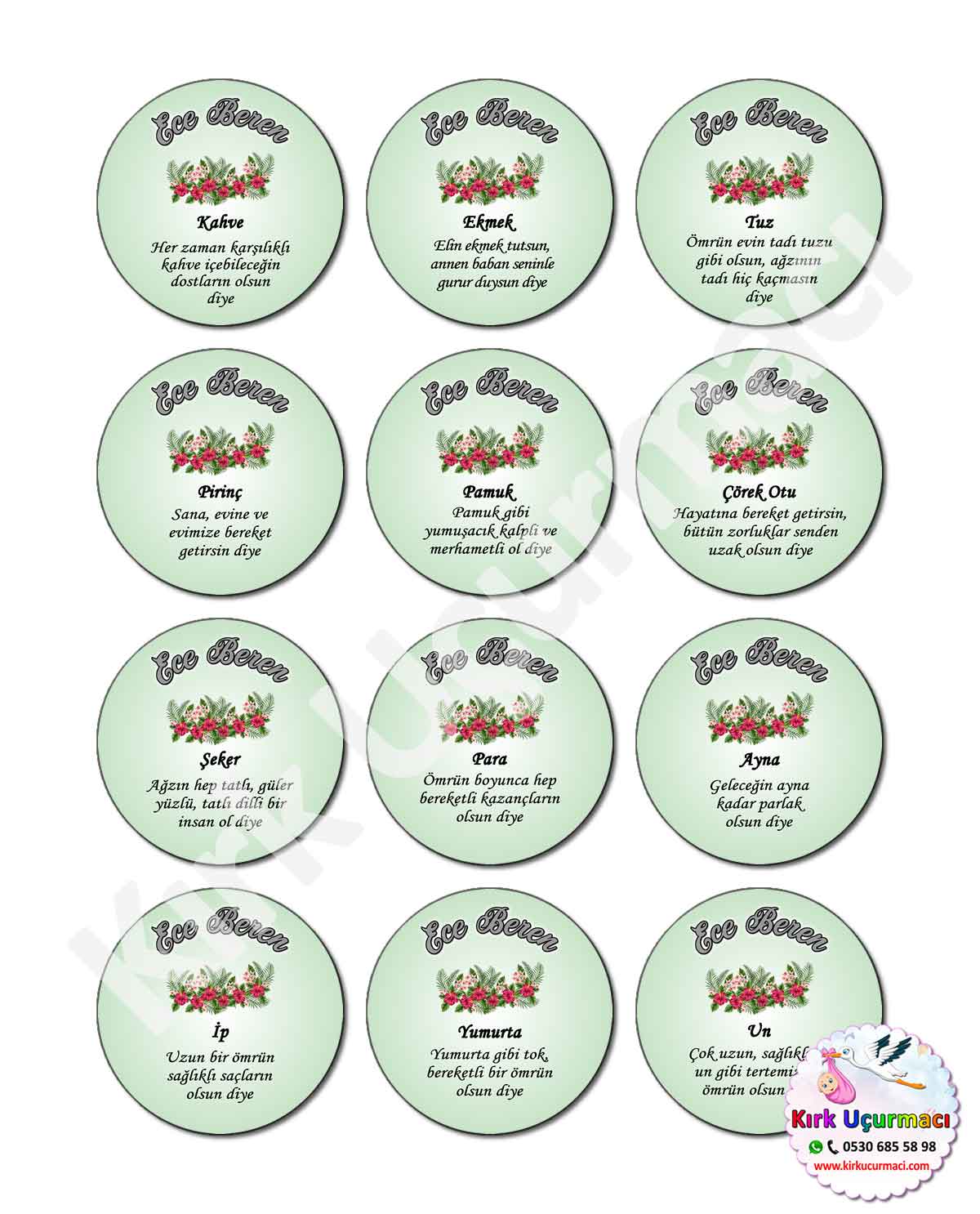 Japon Gülü - Kırk Etiketi