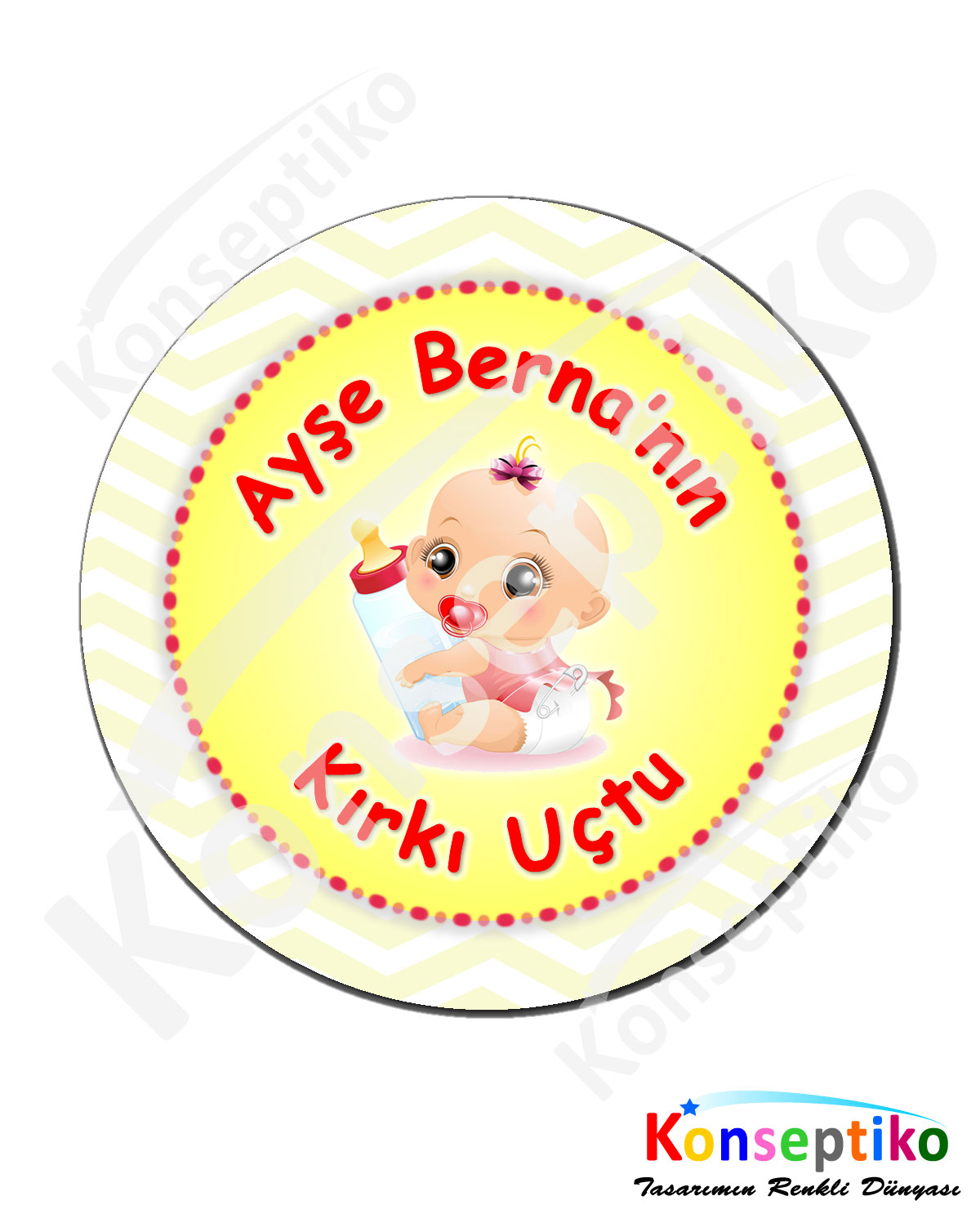 Sevimli Kız - Kutulu Kırk Uçurma Seti