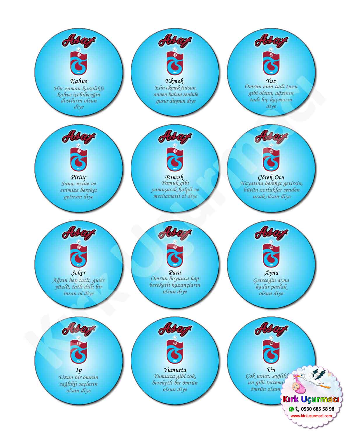 Trabzon - Kırk Etiketi